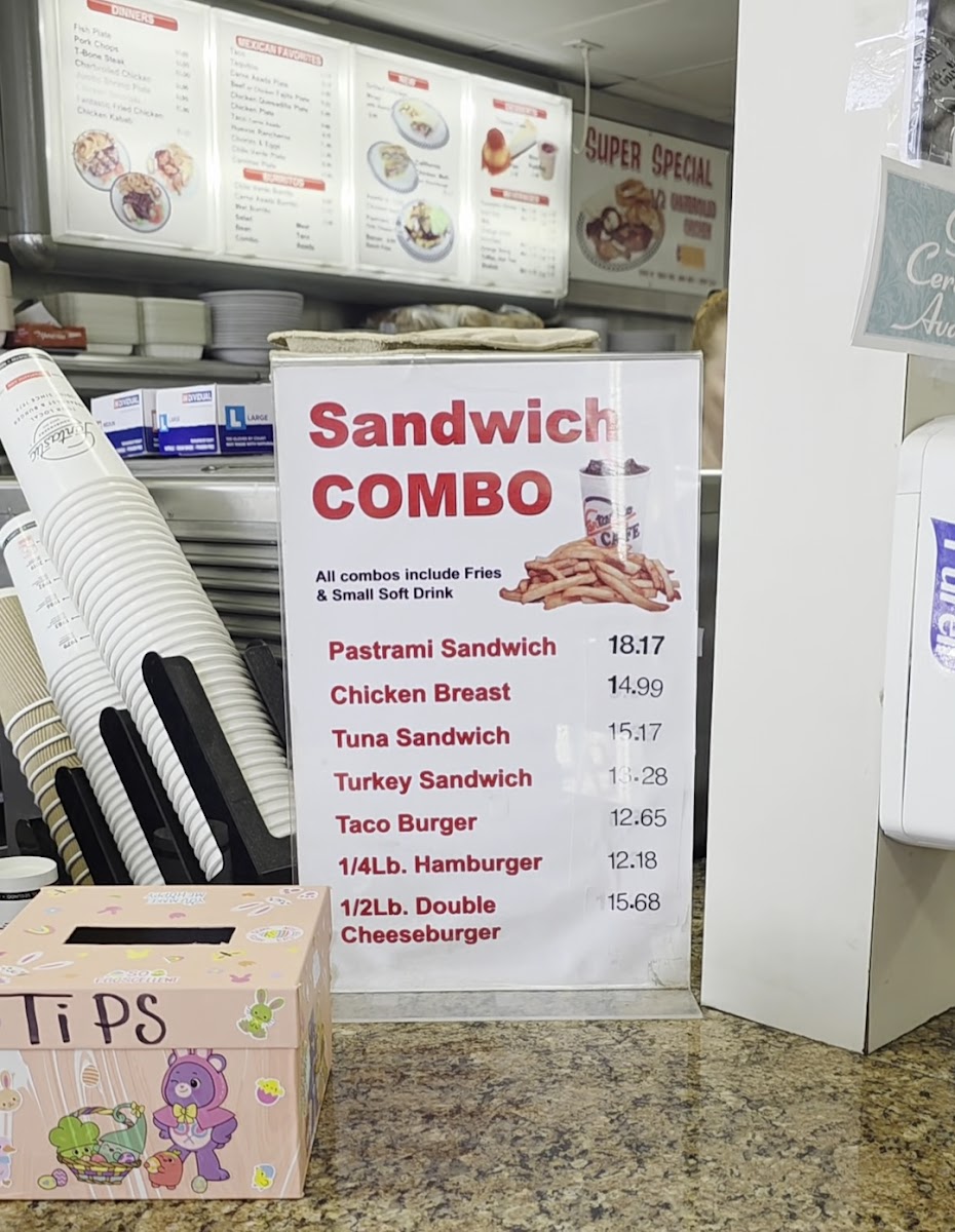 Fantastic Cafe Menu - Image 1